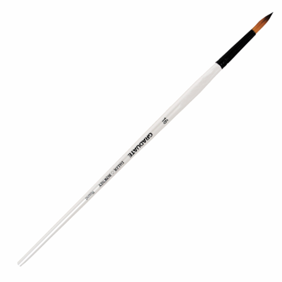 Daler Rowney Graduate Brush Long Handle Synthetic Round 16=7mm - Al Masam Stationery LLC Main image