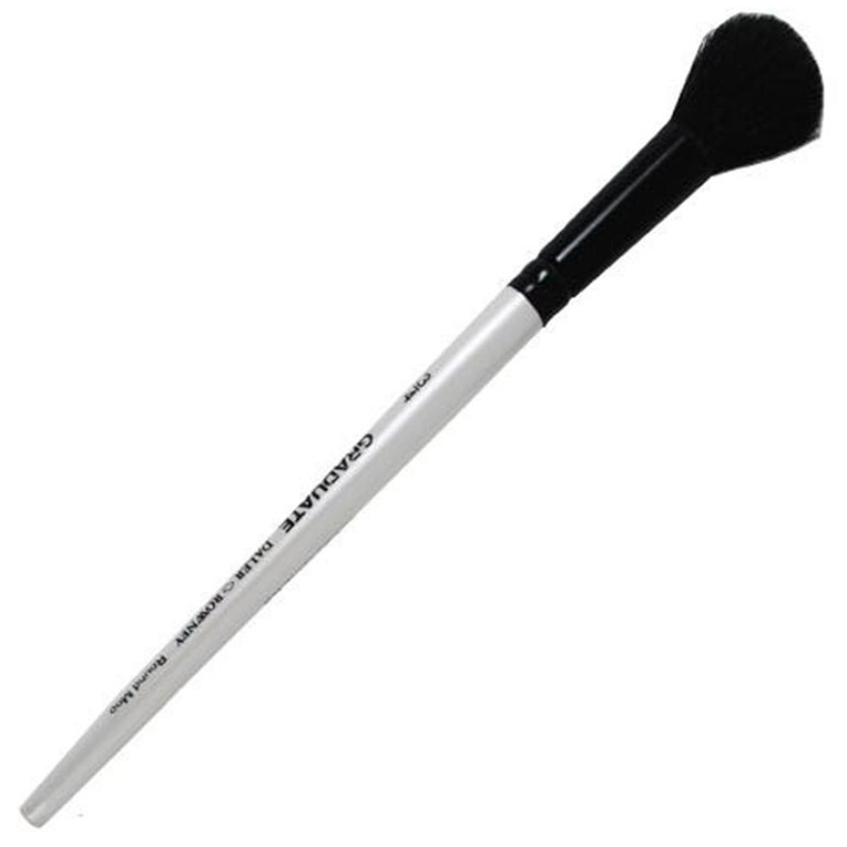 Daler Rowney Graduate Brush Short Handle-Black Goat Round Mop 3/4"=18mm - Al Masam Stationery LLC Main image