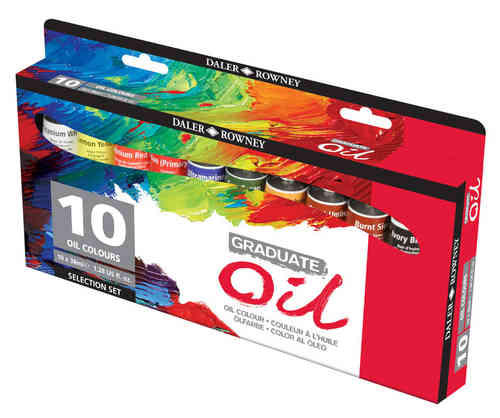 Daler Rowney Graduate Oil Color Set - Al Masam Stationery LLC Main image