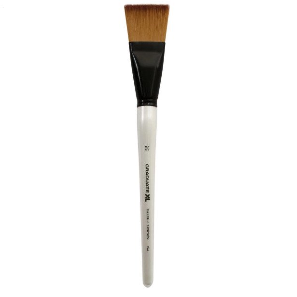 Daler Rowney Graduate XL Synthetic Soft Flat Brushes - Al Masam Stationery LLC Main image
