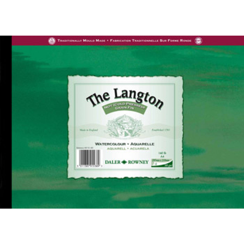 Daler Rowney Langton 5x7inch Watercolour Paper Pad 300gsm Secondary image