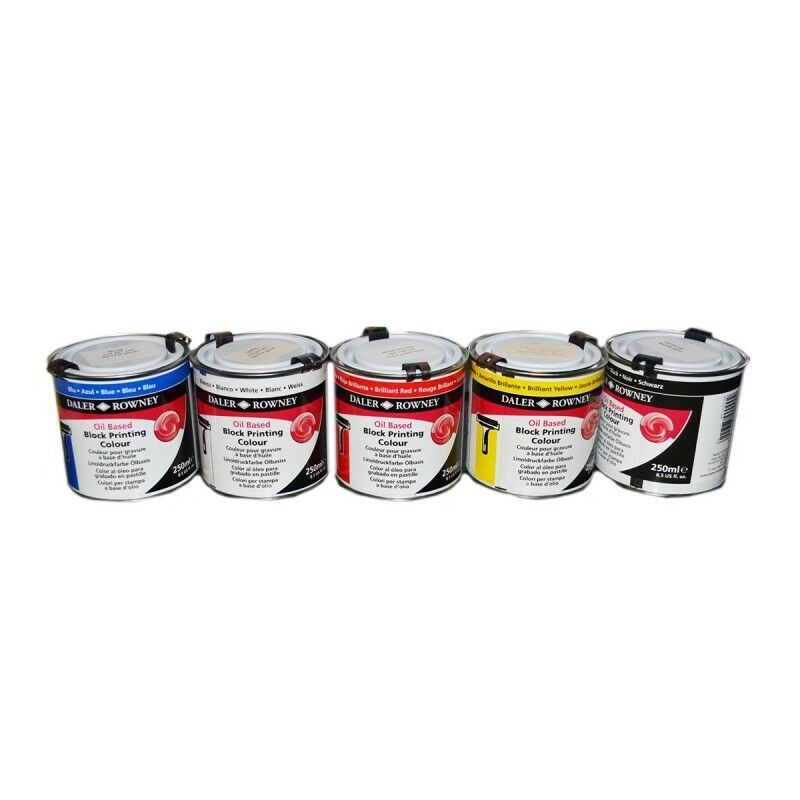 Daler Rowney Oil Based Block Printing Colour 250ml - Al Masam Stationery LLC Main image