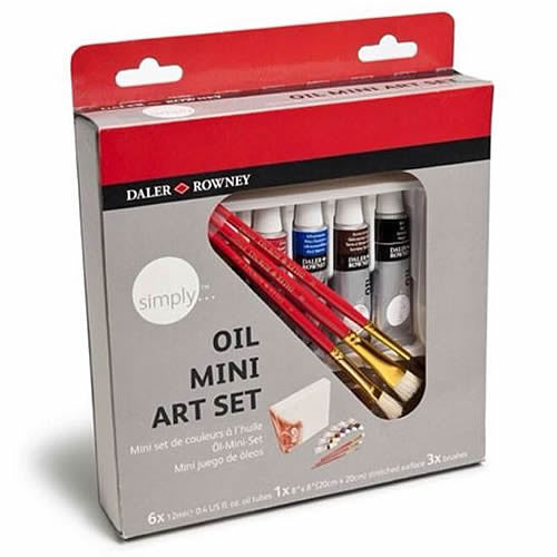 Daler Rowney Oil Mini Art Set - Al Masam Stationery LLC Main image