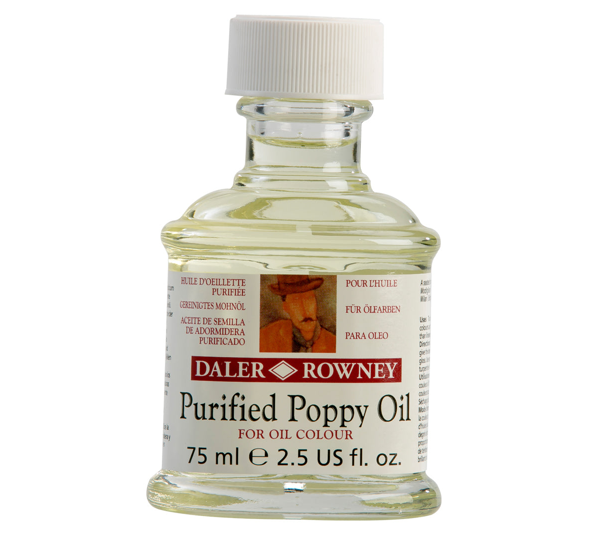 Daler Rowney Purified Poppy Oil- Oil Medium - Al Masam Stationery LLC Main image