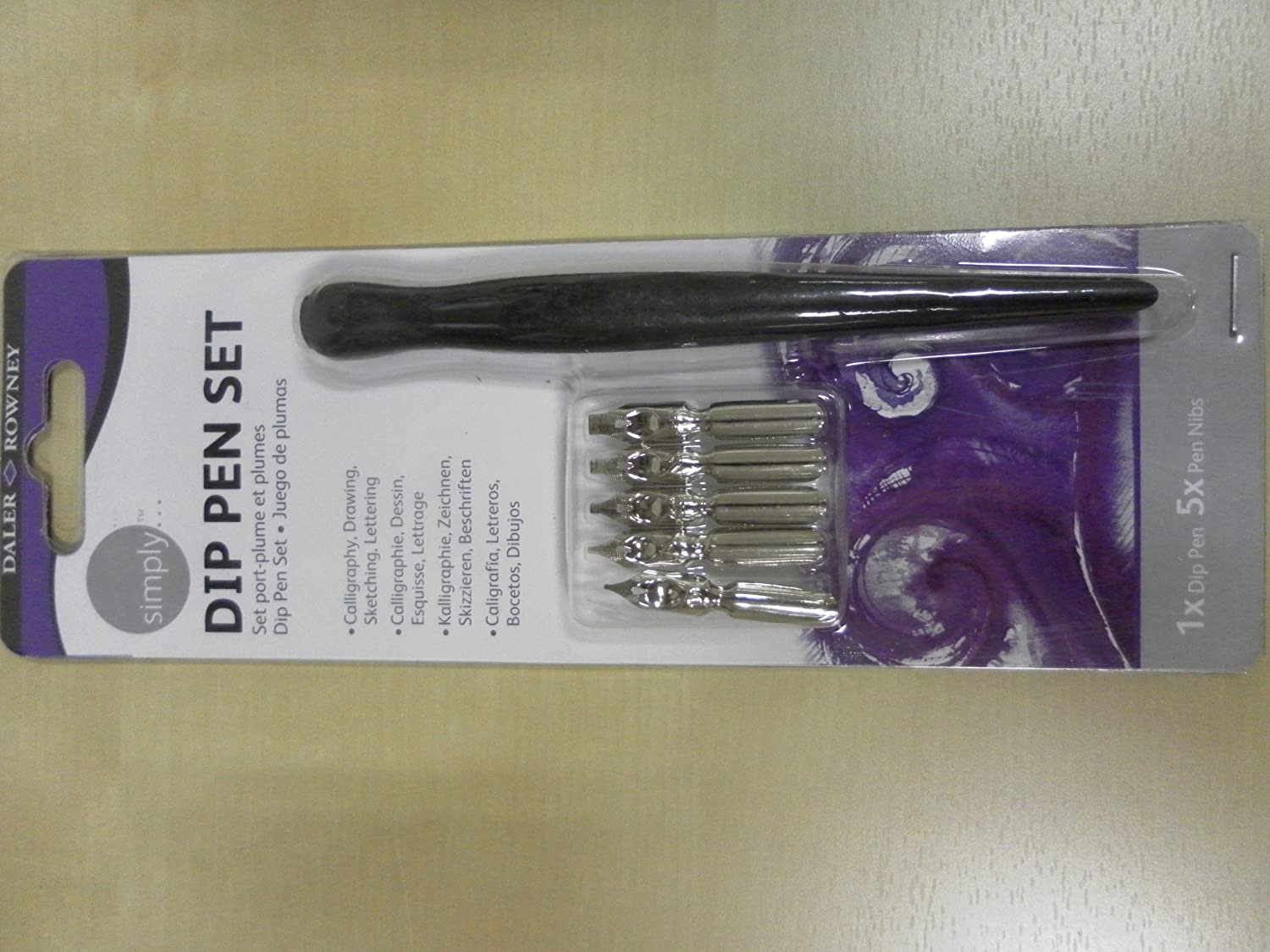 Daler Rowney Simply Calligraphy Dip Pen Set - Al Masam Stationery LLC Main image