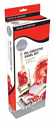 Daler-Rowney Simply Oil Creative Easel Set - Al Masam Stationery LLC Main image