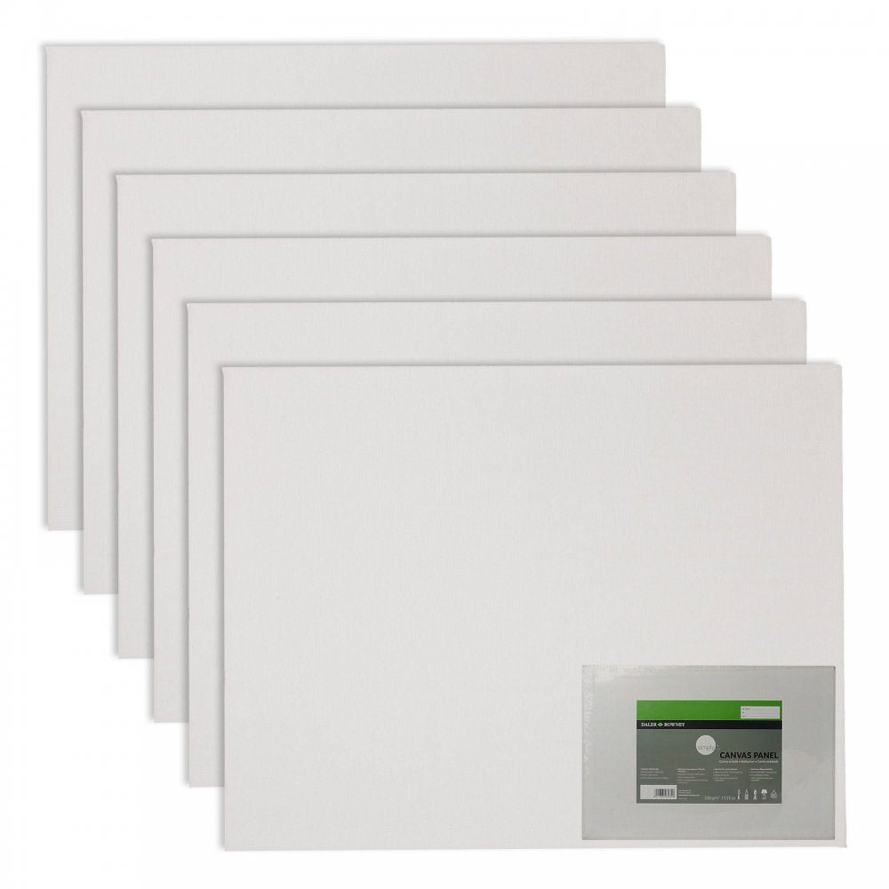 Daler Rowney Simply Stretched Canvas 20*20cm/8*8" - Al Masam Stationery LLC Main image