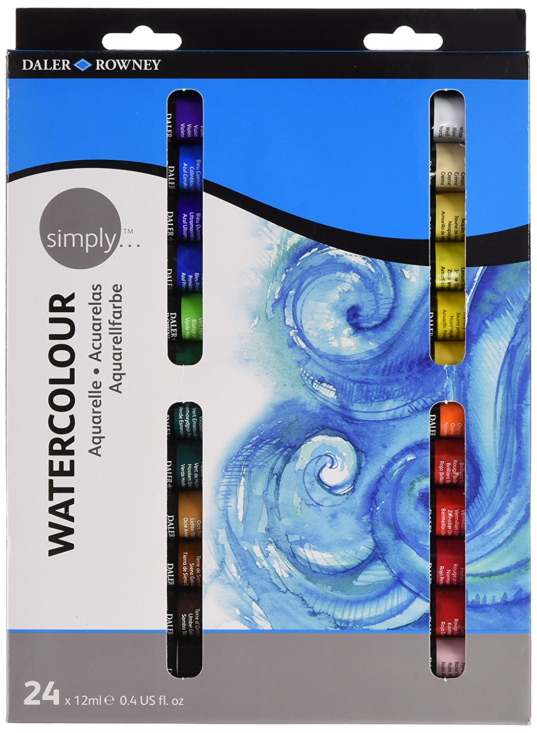 Daler Rowney Simply Watercolor Set - Al Masam Stationery LLC Main image