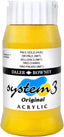DALER ROWNEY SYSTEM 3 ACRYLIC PAINT 500ML PALE GOLD - Al Masam Stationery LLC