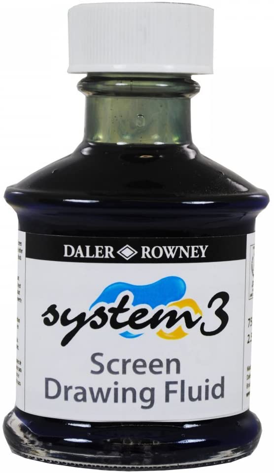 Daler-Rowney System 3 Screen Drawing Fluid 75ml Bottle - Al Masam Stationery LLC Main image