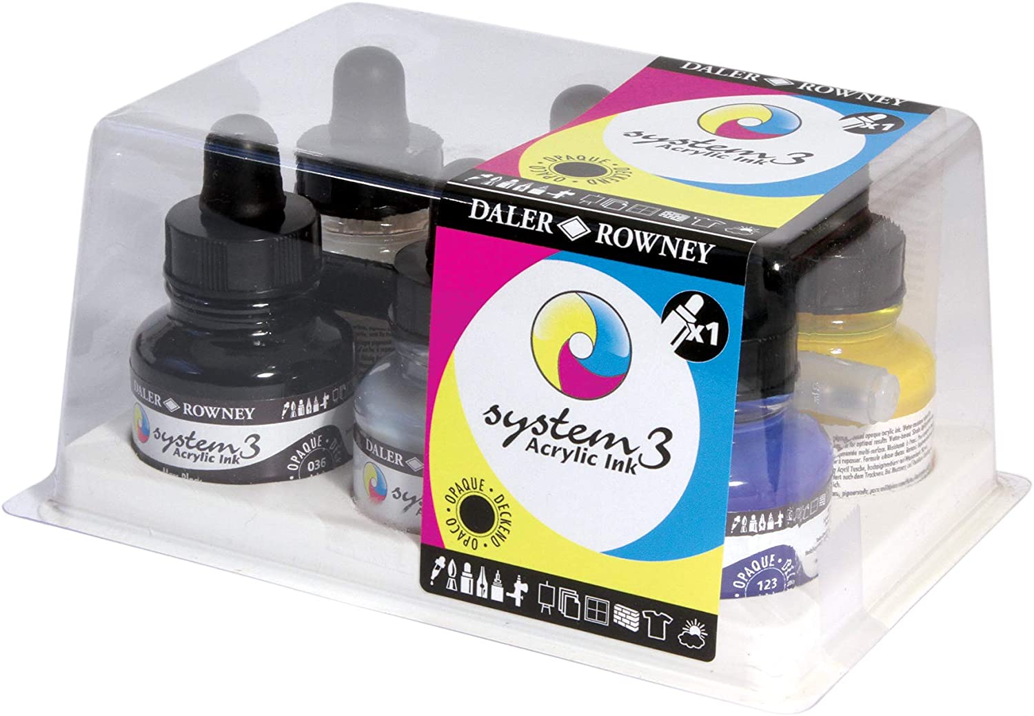 Daler-Rowney System3 Ink Introduction - Al Masam Stationery LLC Main image