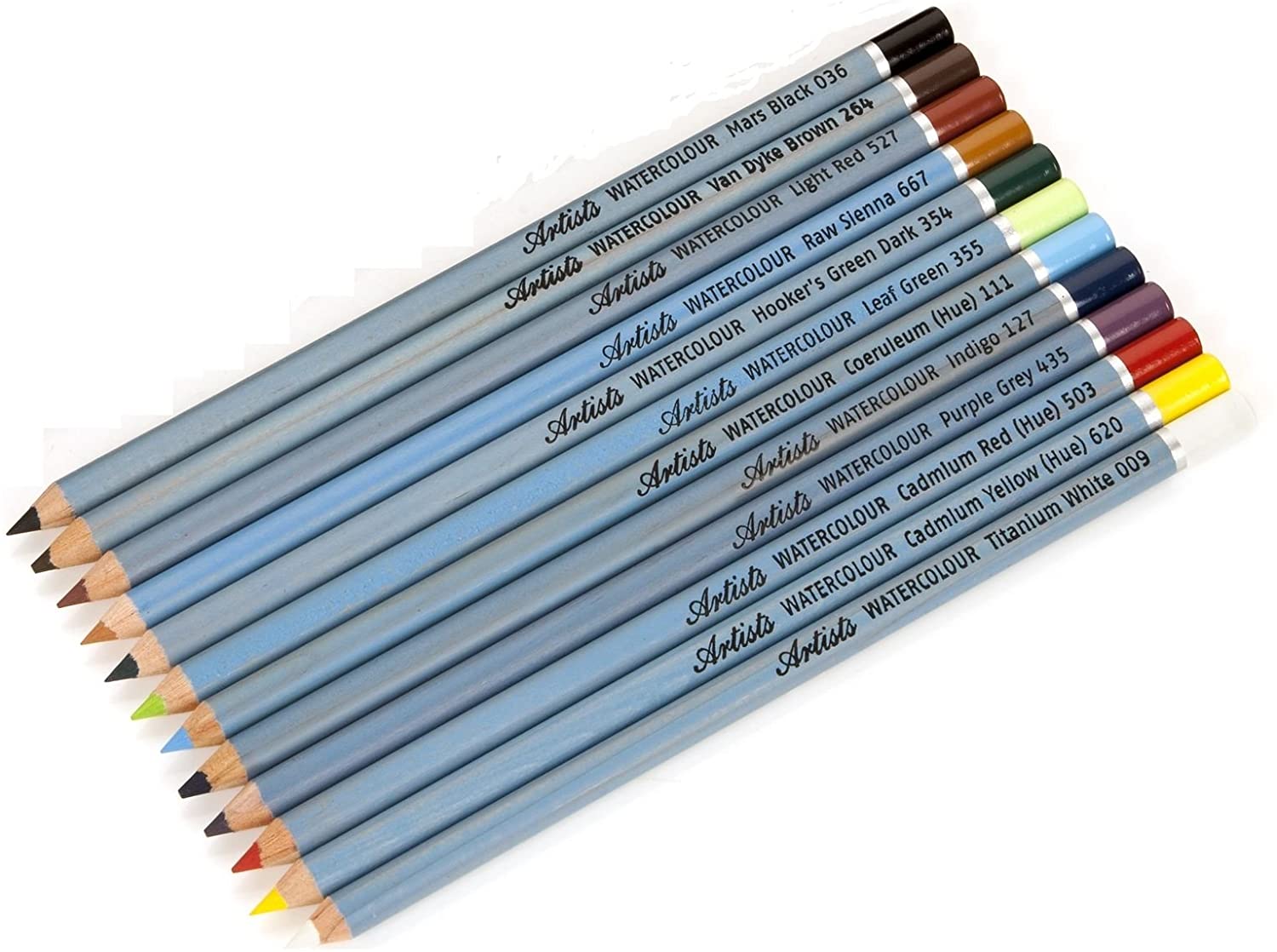 Daler Rowney Tin Of 12 Artist Watercolour - Al Masam Stationery LLC Main image