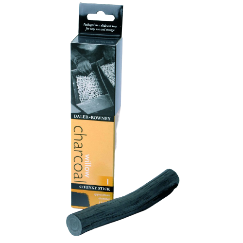 Daler Rowney Willow Charcoal Chunky 15mm - Al Masam Stationery LLC Main image