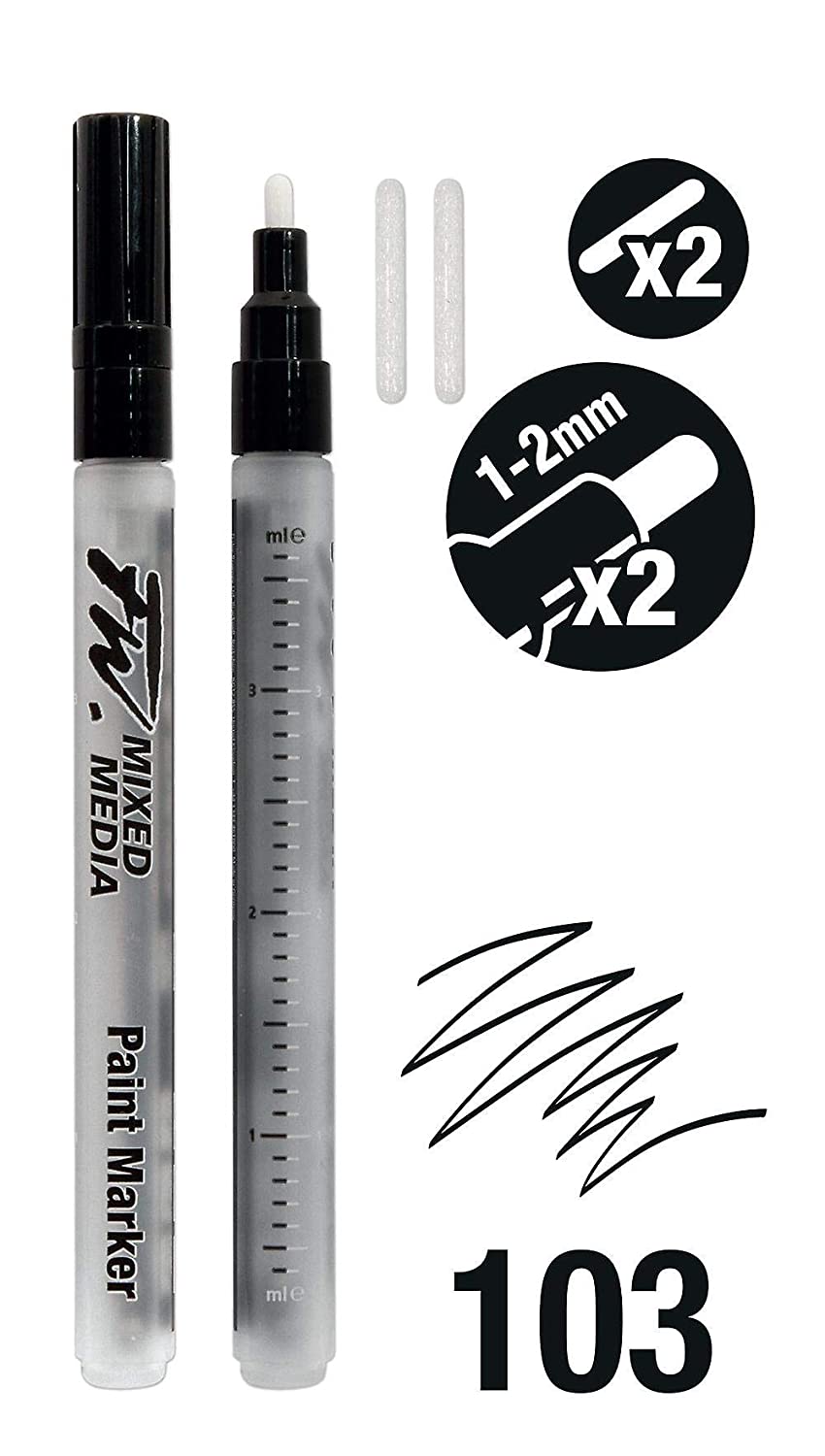 FW Marker Set 2XSM RD+NIBS - Al Masam Stationery LLC Main image