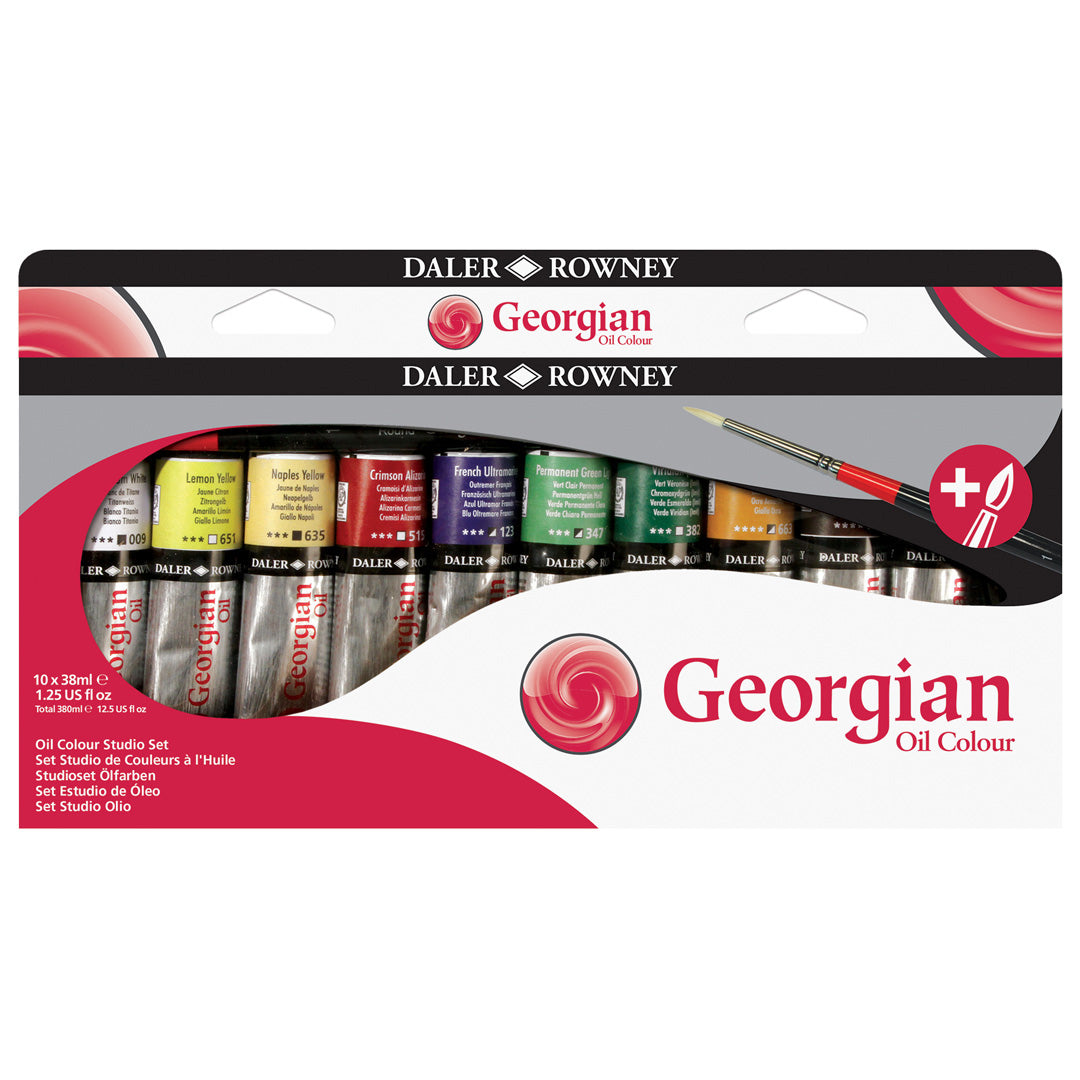 Georgian Oil Color BLOCK PRINTING SET - Al Masam Stationery LLC Main image