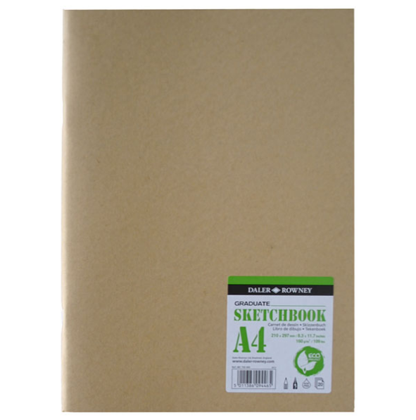 GRAD. ECO SKTCH BOOK A4 SOFT - Al Masam Stationery LLC Main image