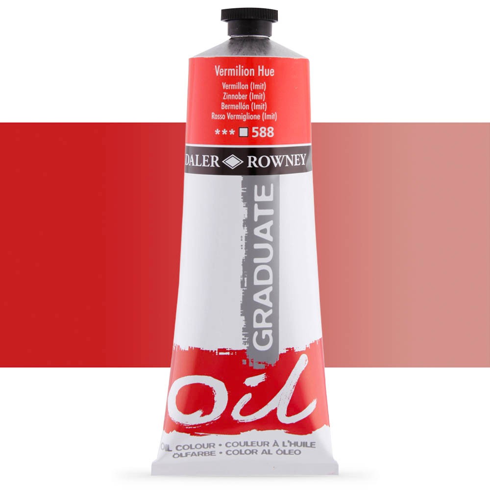 GRAD OIL 200ML VERMILION HUE - Al Masam Stationery LLC Main image
