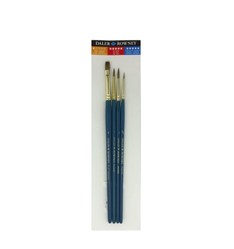 Natural Sable Brush Set - Al Masam Stationery LLC Main image
