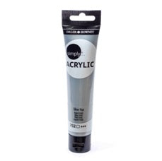 SIMPLY ACRYL SL 75ML SILVER - Al Masam Stationery LLC Main image
