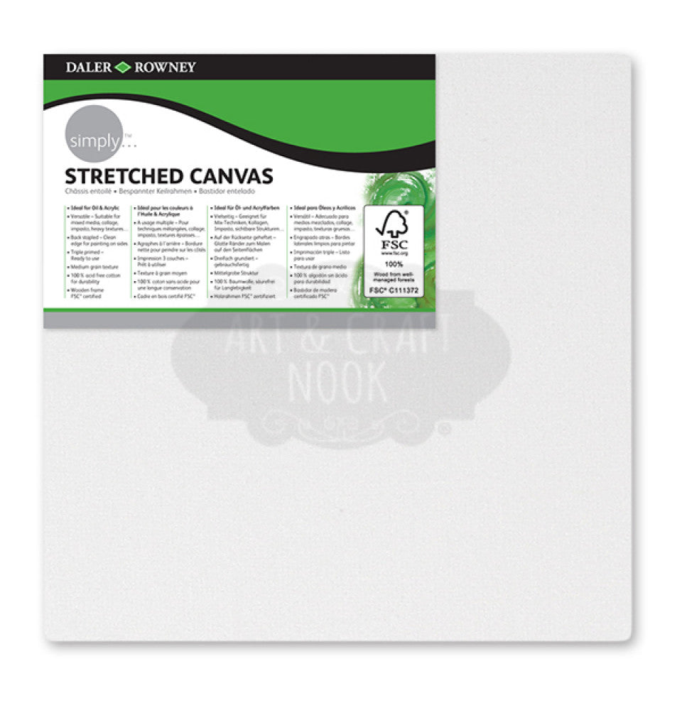 Simply Canvas 15x 15cm / 6x6 - Al Masam Stationery LLC