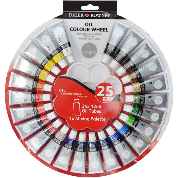 SIMPLY OIL COLOUR WHEEL - Al Masam Stationery LLC Main image
