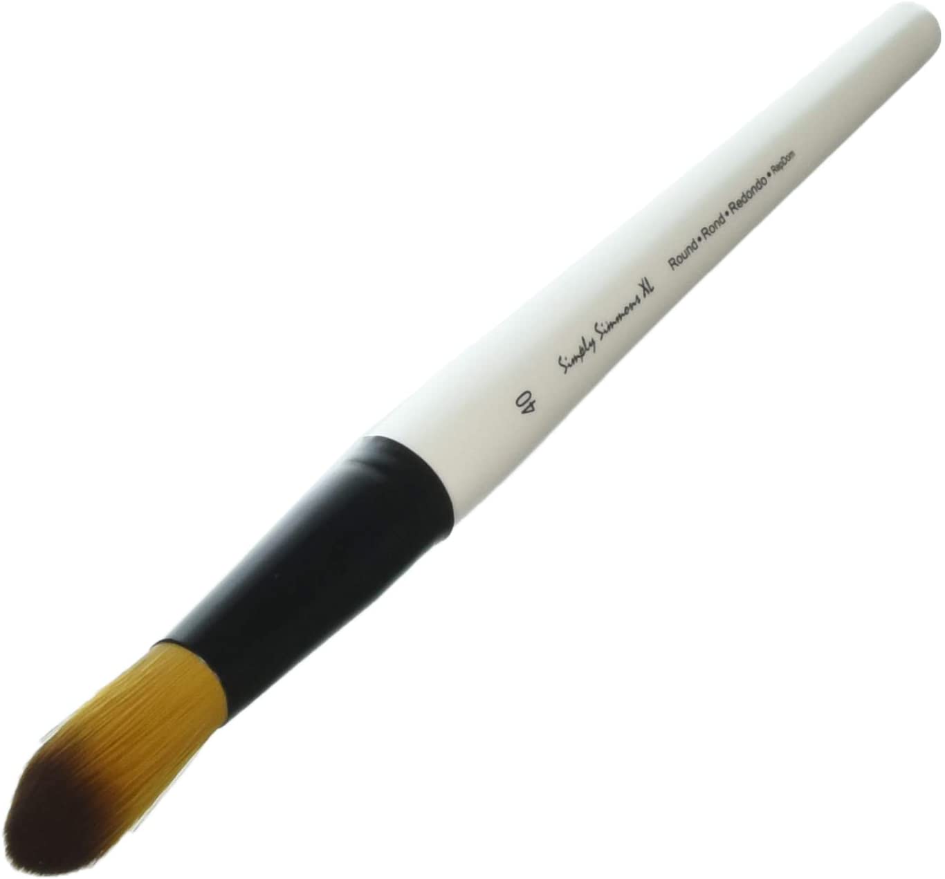 Simply Simmons XL Brushes - Soft Synthetic - Round - Size 40 by Daler-Rowney Simply Simmons - Al Masam Stationery LLC Main image