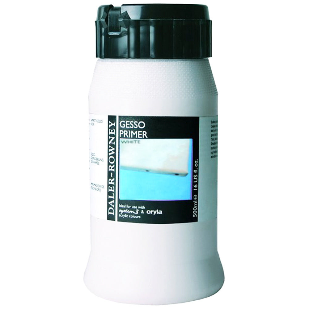 Daler Rowney White Gesso Primer Acrylic Medium Secondary image