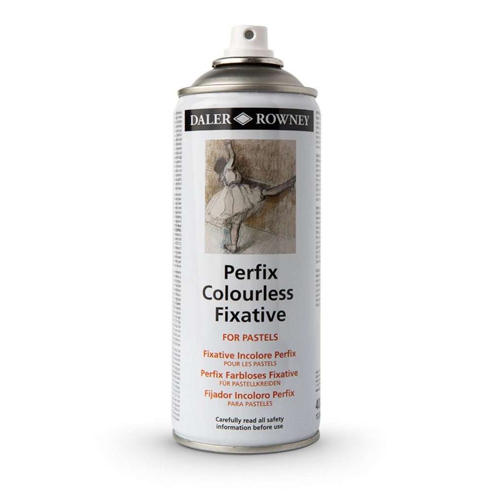 DALER ROWNEY : PERFIX : COLOURLESS FIXATIVE SPRAY : 400ML - Al Masam Stationery LLC Main image