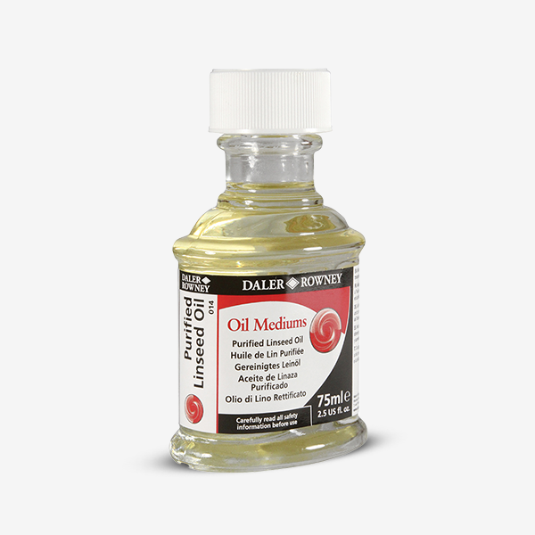 Daler Rowney Purified Linseed Oil 75ml - Al Masam Stationery LLC Main image