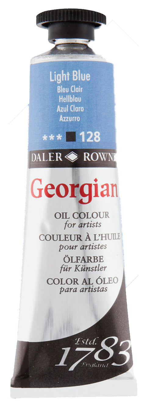 Daler Rowney Georgian Oil Paint - Light Blue 38 ml Main image