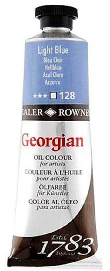 Daler Rowney Georgian Oil Paint - Light Blue Secondary image
