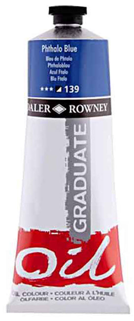 Daler Rowney Graduate Oil Colors PHTHALO BLUE Secondary image