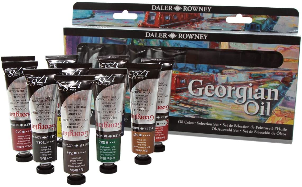 Daler-rowney Georgian Oil Selection Set - Al Masam Stationery LLC Main image