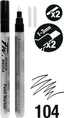 Daler & Rowney Fw Marker Set 2Xsm 1-3Mmch+NBS - Al Masam Stationery LLC