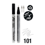 Daler & Rowney Fw Marker Set 2Xsm Techn+Nibs - Al Masam Stationery LLC