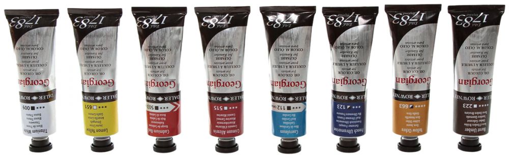 Daler Rowney Georgian Oil Classic Set A Set of 8 x 75ml Tubes Secondary image