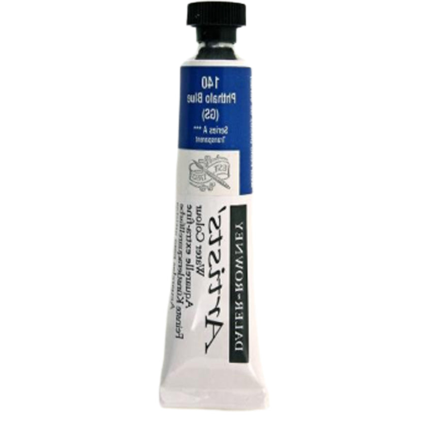 Daler-Rowney Artists Water Colour 15 ml Tube Permanent Blue - Al Masam Stationery LLC Main image