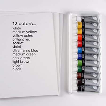 DALER ROWNEY SIMPLY WATER COLOUR INTRODUCTION SET 12X12 ML Secondary image