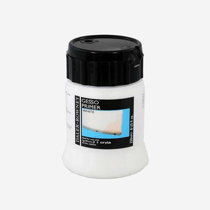 Daler Rowney White Gesso Primer Medium 250ml - Al Masam Stationery LLC Main image