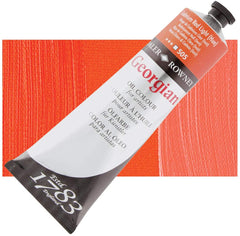 Daler-Rowney Georgian Oil Colours cadmium red light 225 ml - Al Masam Stationery LLC