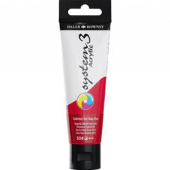 Daler Rowney System 3 Acrylic Paint 59ml Cadmium Red Deep - Al Masam Stationery LLC