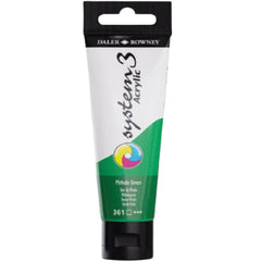 Daler Rowney System 3 Acrylic Paint 59ml Phthalo Green - Al Masam Stationery LLC