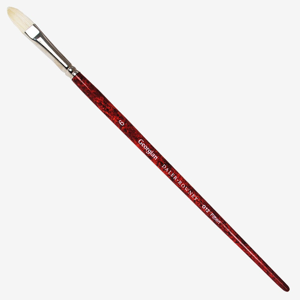 DALER ROWNEY EORGIAN OIL BRUSH G12 FILBERT - 6 - Al Masam Stationery LLC