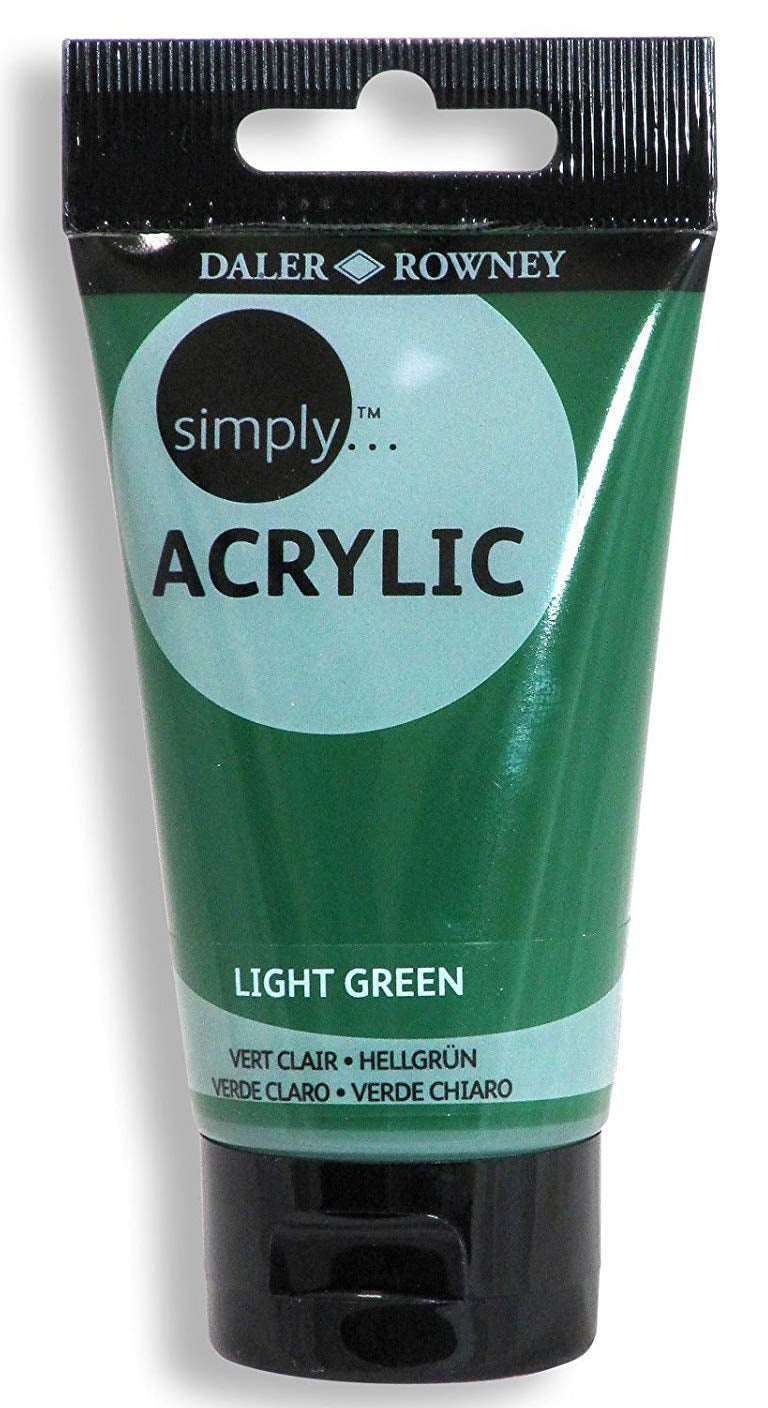 Daler Rowney Simply Acrylic Color DARK GREEN - Al Masam Stationery LLC
