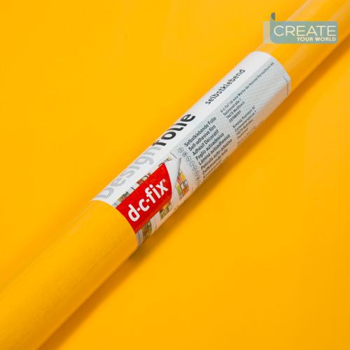 DC Fix 346-0209 Dsc-Plain Glss 45cmx2m Bnana Yellow Secondary image