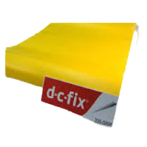 DC Fix 200-0895 Self Adhesive Cover Plain Mat 45cmx15m Yellow - Al Masam Stationery LLC Main image