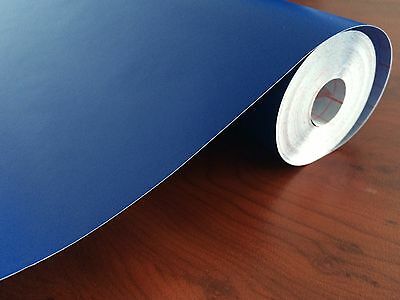 DC Fix 200-0897 Self Adhesive Cover Plain Mat 45cmx15m Royal Blue - Al Masam Stationery LLC Main image