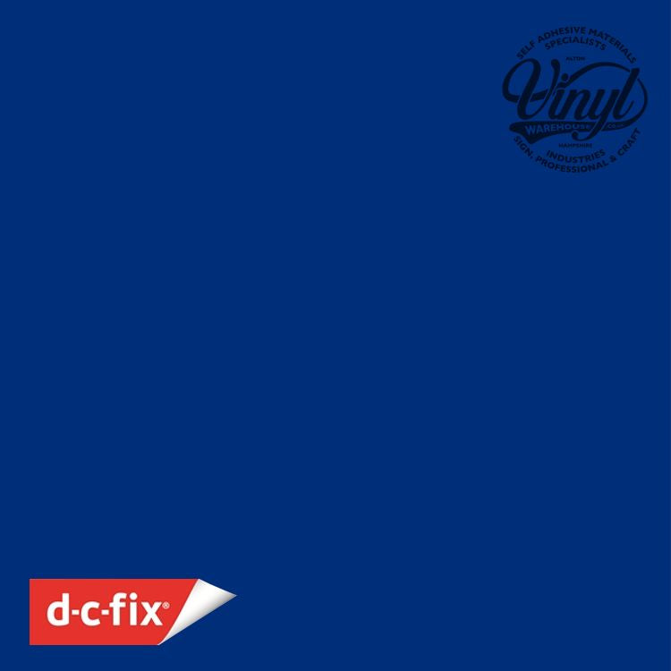 DC Fix 200-0897 Self Adhesive Cover Plain Mat 45cmx15m Royal Blue Secondary image