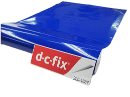 DC Fix 200-1687 Adhesive Cover Plain Gloss 45cmx15m Royl Blue - Al Masam Stationery LLC Main image