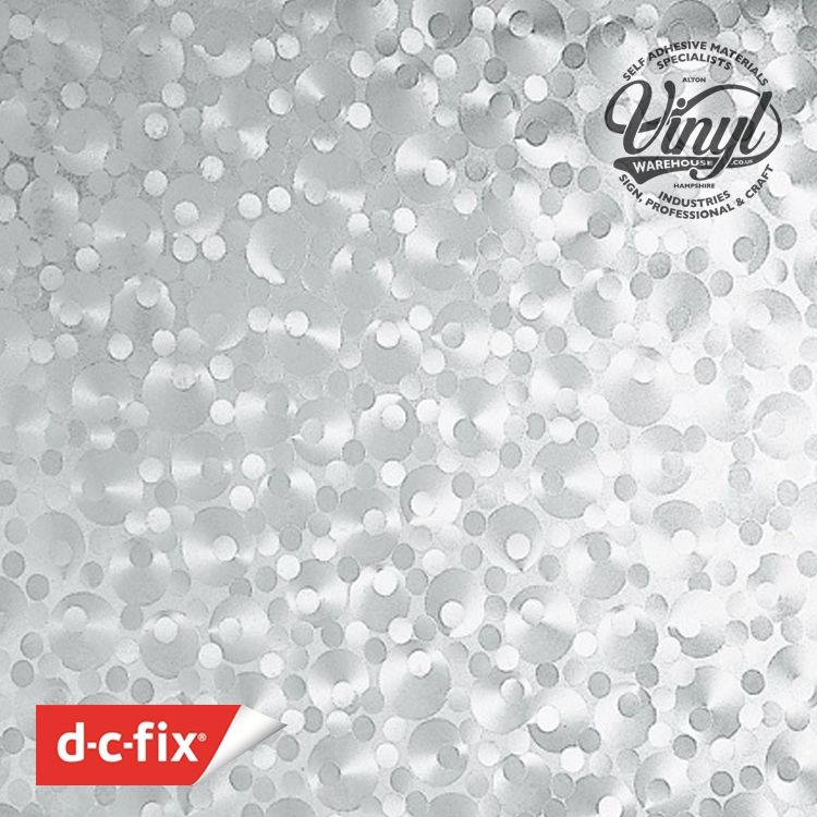 DC Fix 346-0276 Adhesive Cover Transparent Frstd 45cmx2m - Al Masam Stationery LLC Main image